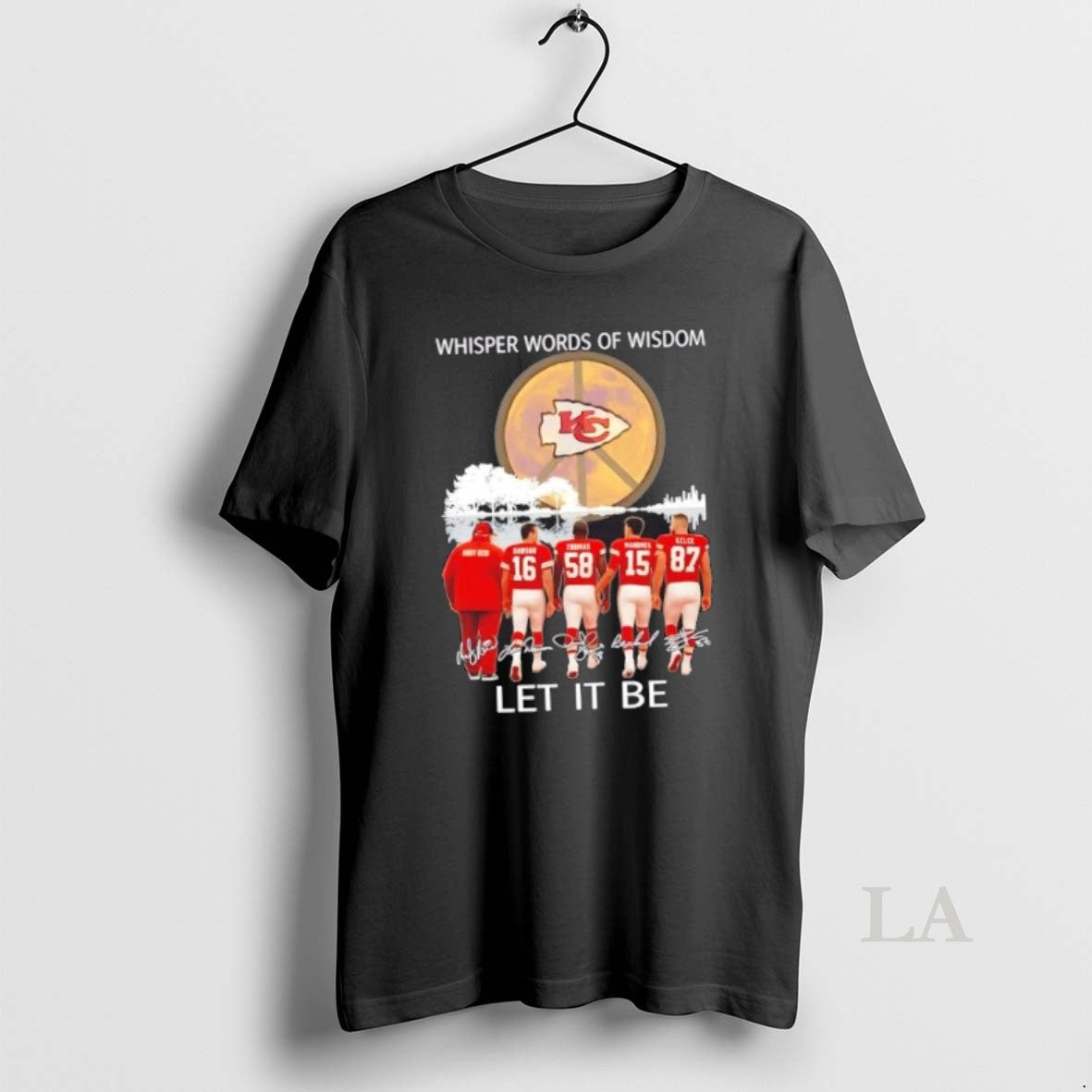 Original Kansas City Chiefs Andy Reid And Legends Whisper Words Of Wisdom Let It Be