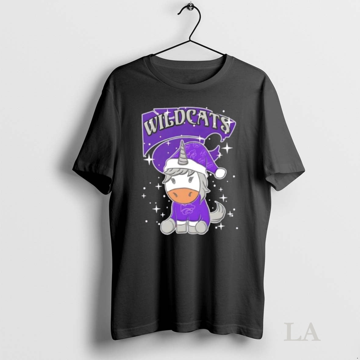 Original Kansas State Wildcats Football X Unicorn Merry Christmas