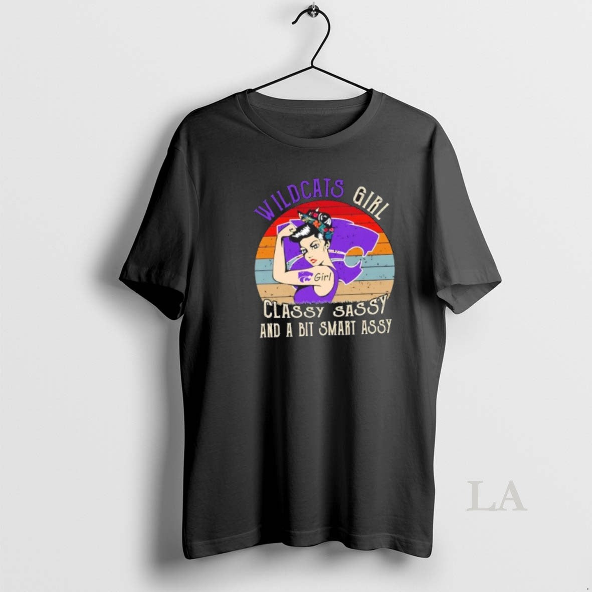 Original Kansas State Wildcats Girl Classy Sassy And A Bit Smart Assy