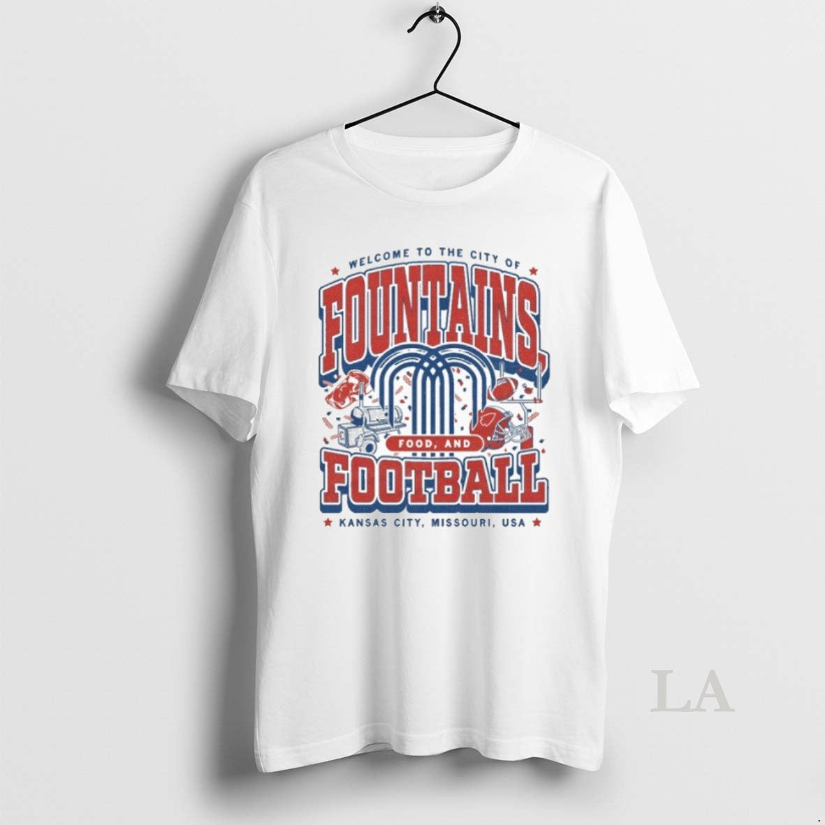 Original Kc Fountains Food And Football Max Collegiate