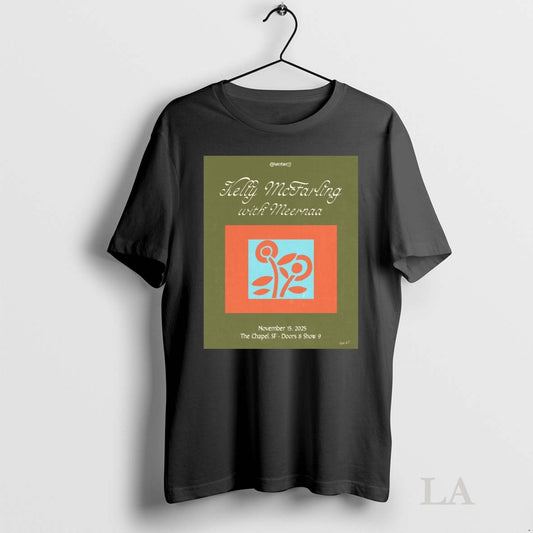 Original Kelly Mcfarling With Meernaa November 15 2025 The Chapel San Francisco Tour Tee Sweater