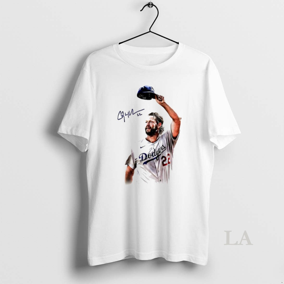 Original Kershaw Farewell 22 Dodgers Signature Collection