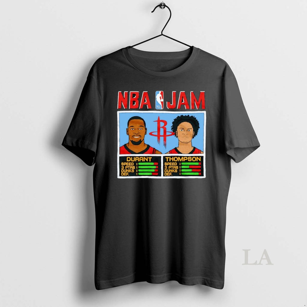 Original Kevin Durant And Klay Thompson Nba Jam Houston Rockets