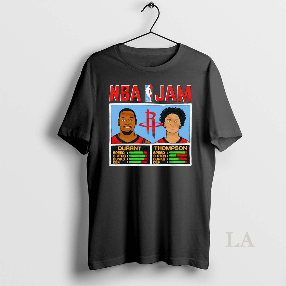 Original Kevin Durant And Klay Thompson Nba Jam Houston Rockets