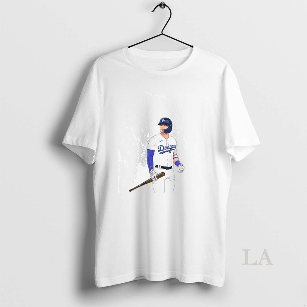 Original Kike Hernandez Los Angeles Dodgers 18 Pitcher Graphic