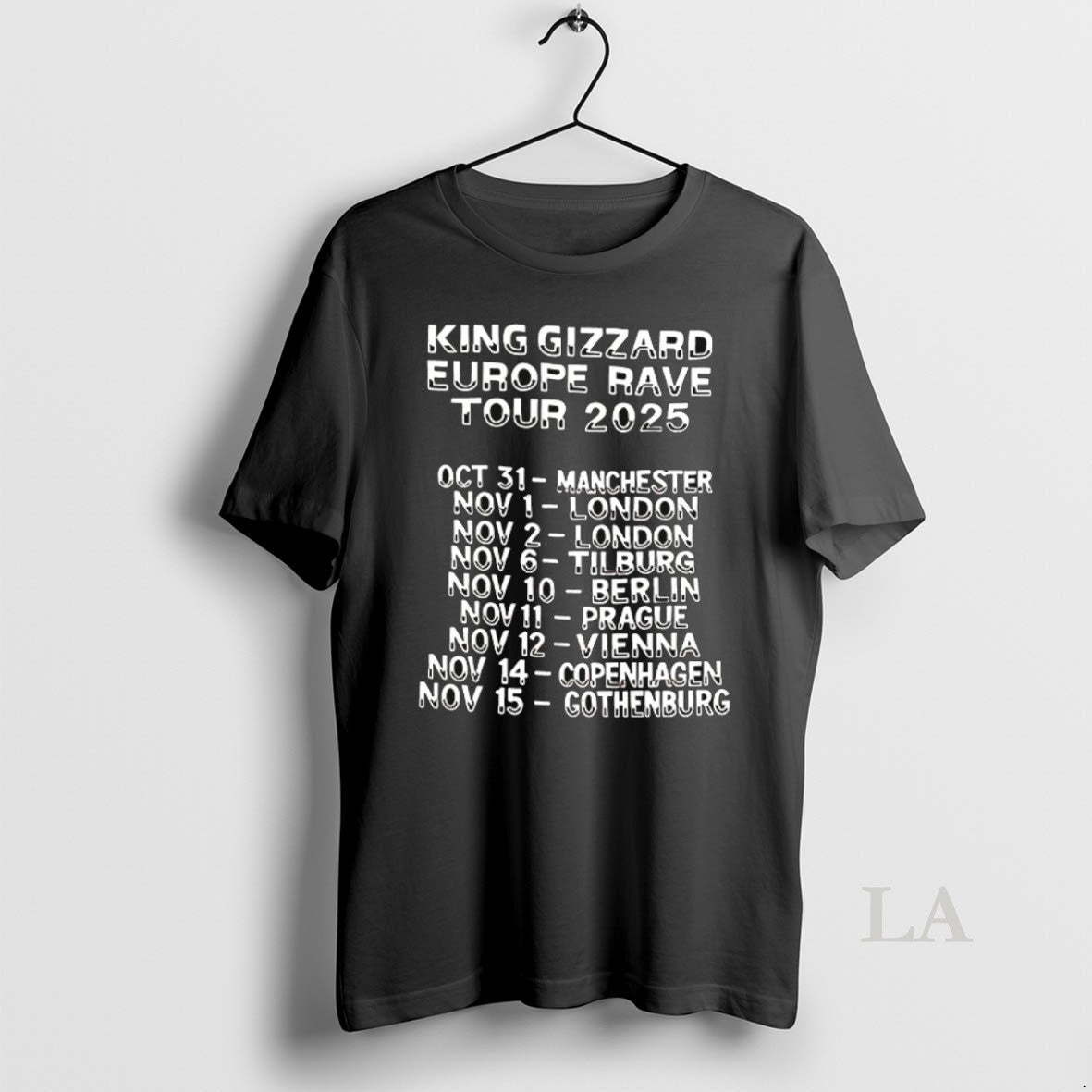 Original King Gizzard Europe Rave Tour 2025 Ceramic Ceramic And Classic Dad Cap