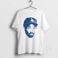Original Kobe Bryant Big Face Los Angeles Dodgers Mlb Baseball Vintage