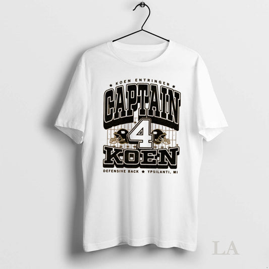 Original Koen Entringer Captain Koen Defensive Back Ypsilanti