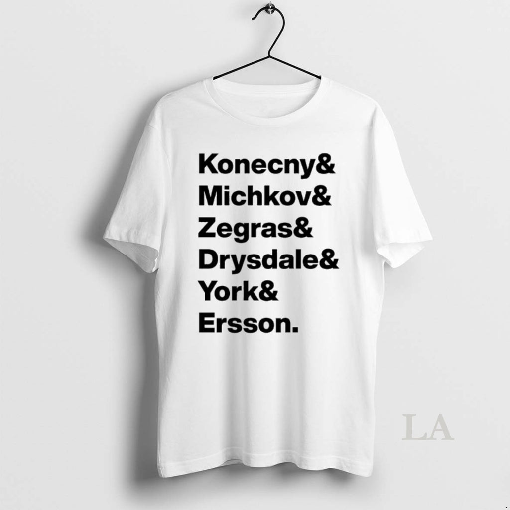 Original Konecny Michkov Zegras Drysdale York Ersson