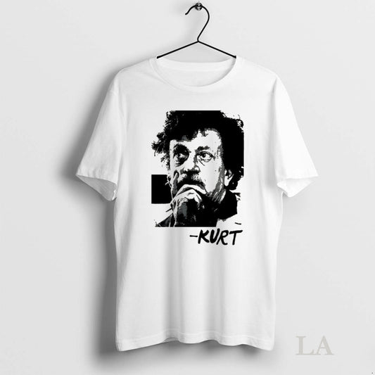 Original Kurt Vonnegut Portrait Tribute Retro
