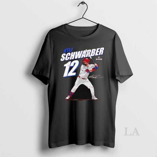 Original Kyle Schwarber Philadelphia Baseball Players 12 Signature Moment