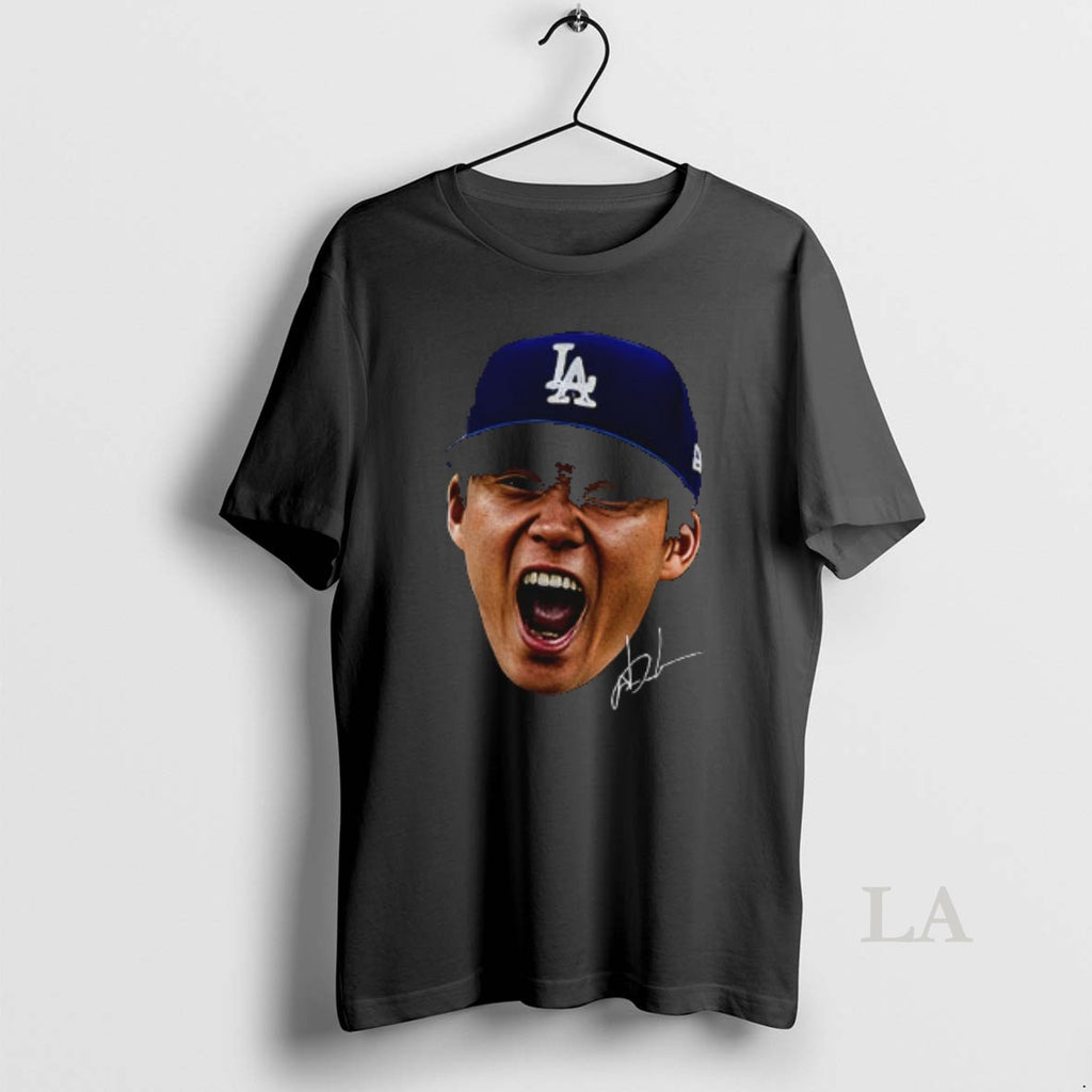 Original La Dodgers Yoshinobu Yamamoto Japanese Pitcher Signature