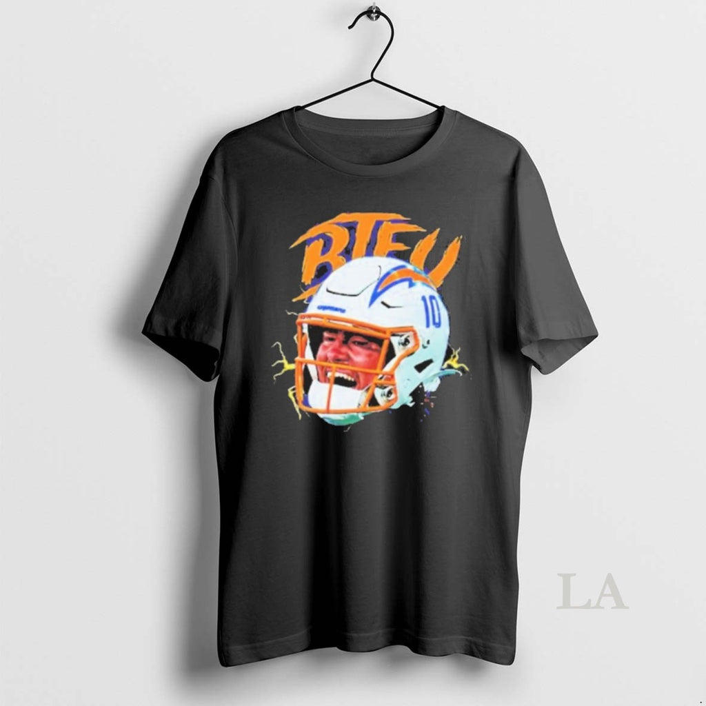 Original La Chargers Justin Herbert Graphic Scream