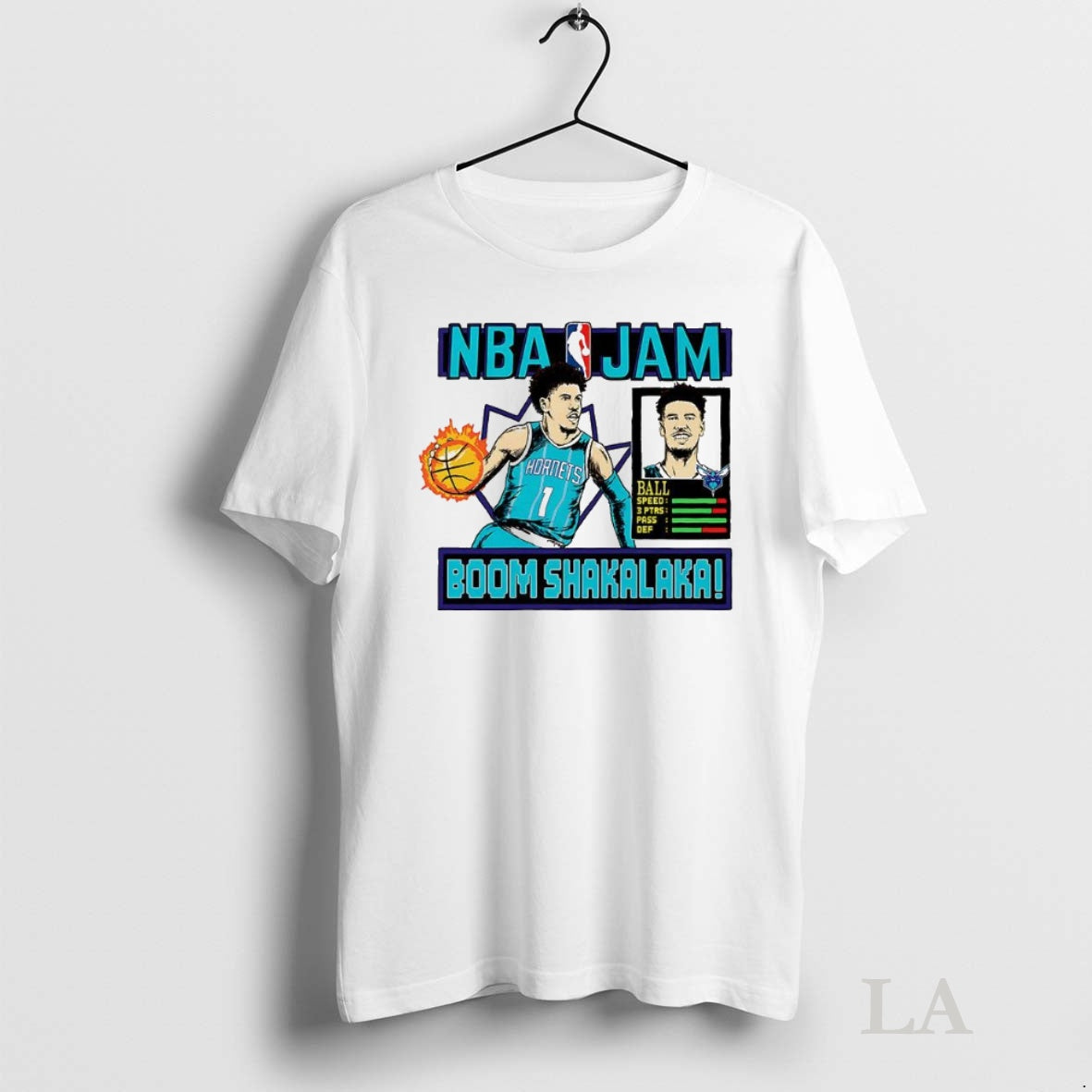 Original Lamelo Ball Charlotte Hornets Nba Jam Boom Shakalaka