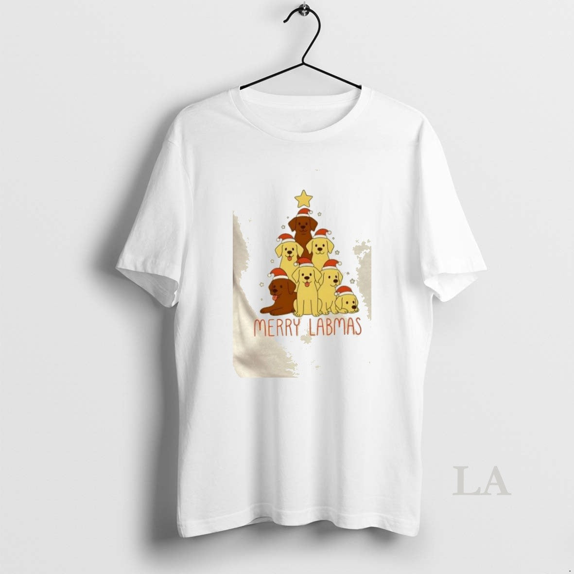 Original Labrador Christmas Tree Merry Labmas