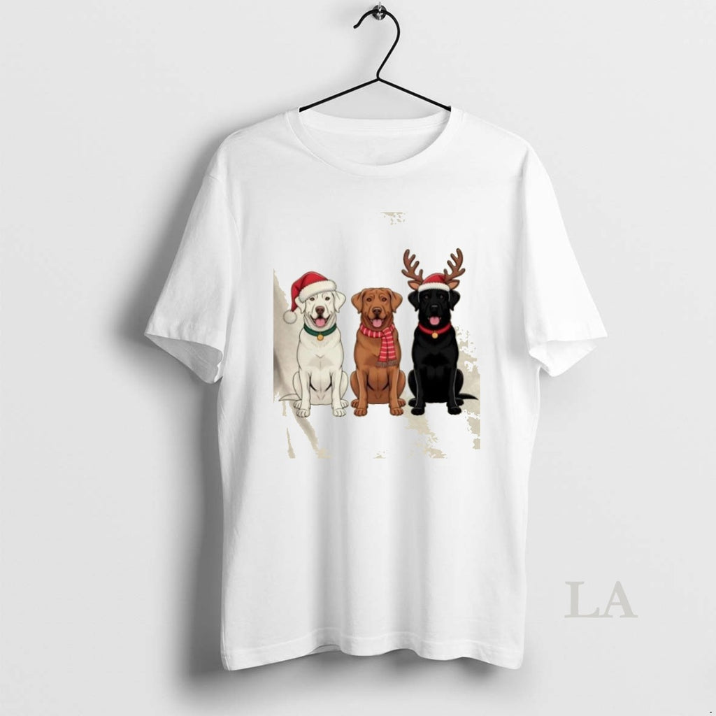 Original Labrador Dog Merry Christmas