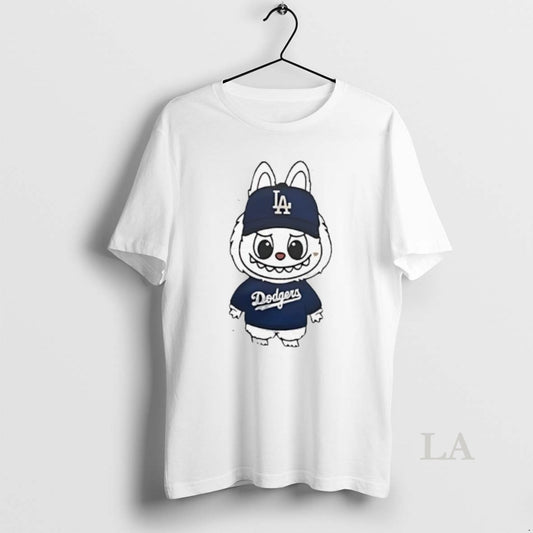 Original Labubu Wearing A Los Angeles Dodgers