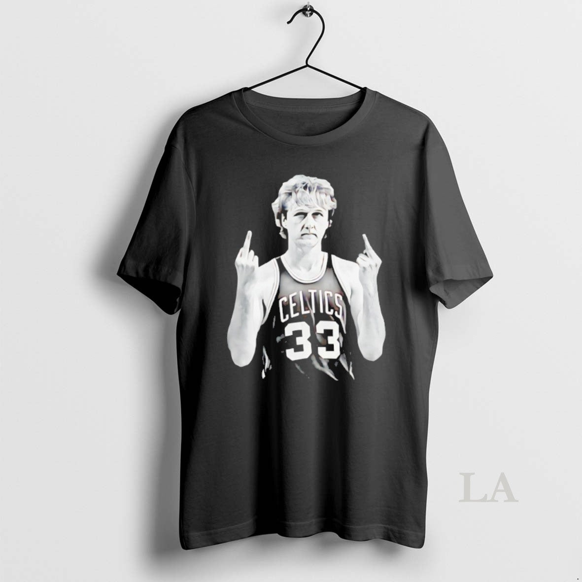 Original Larry Bird Middle Finger