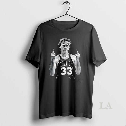 Original Larry Bird Middle Finger Meme