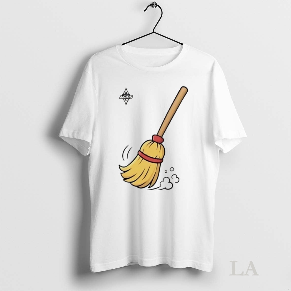 Original Las Vegas Aces Brooms Tee Sweater