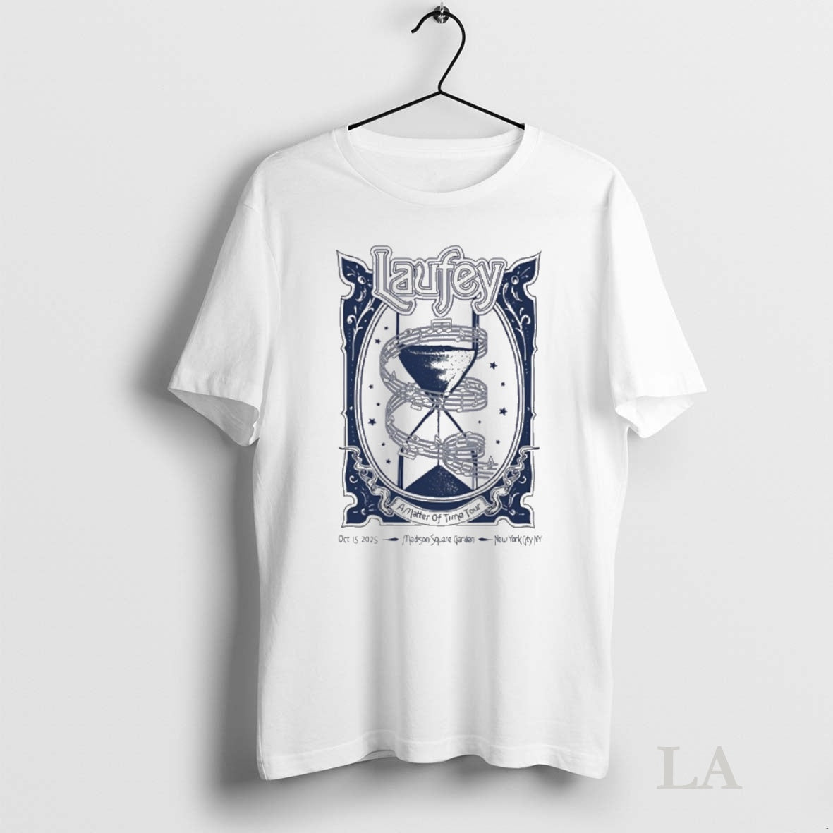 Original Laufey New York 2025 A Matter Of Time Tour Tee Sweater