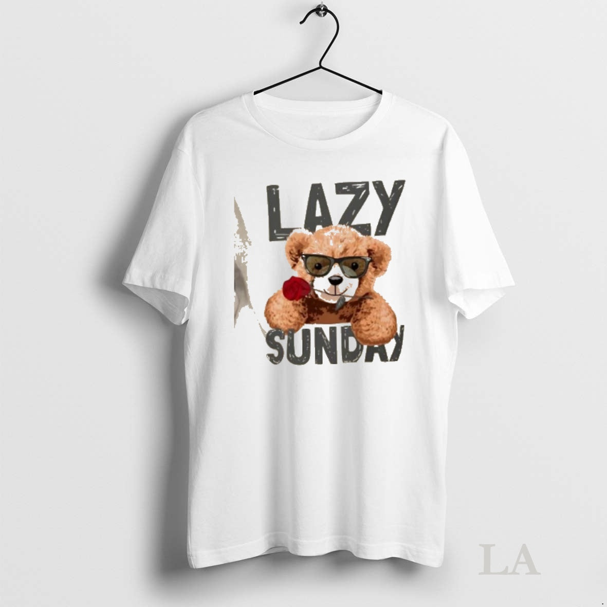 Original Lazy Sunday Teddy Bear Cute Chill Day