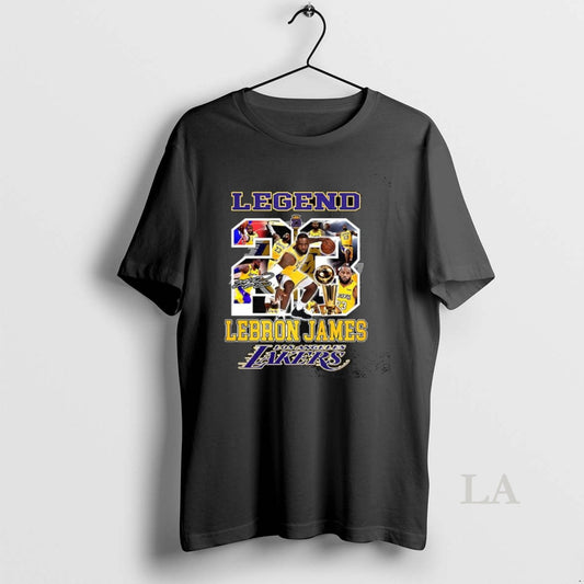 Original Legend Lebron Lakers Los Angeles Number 23 Collage Signature
