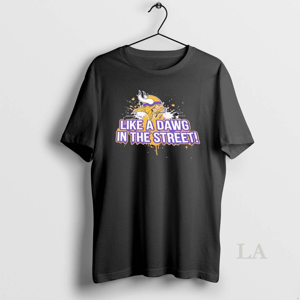 Original Like A Dawg In The Street Minnesota Vikings