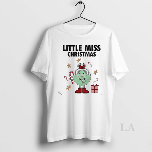 Original Little Miss Christmas White