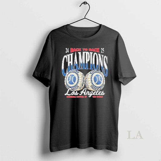 Original Los Angeles Baseball Capital Of The World Back To Back Champions