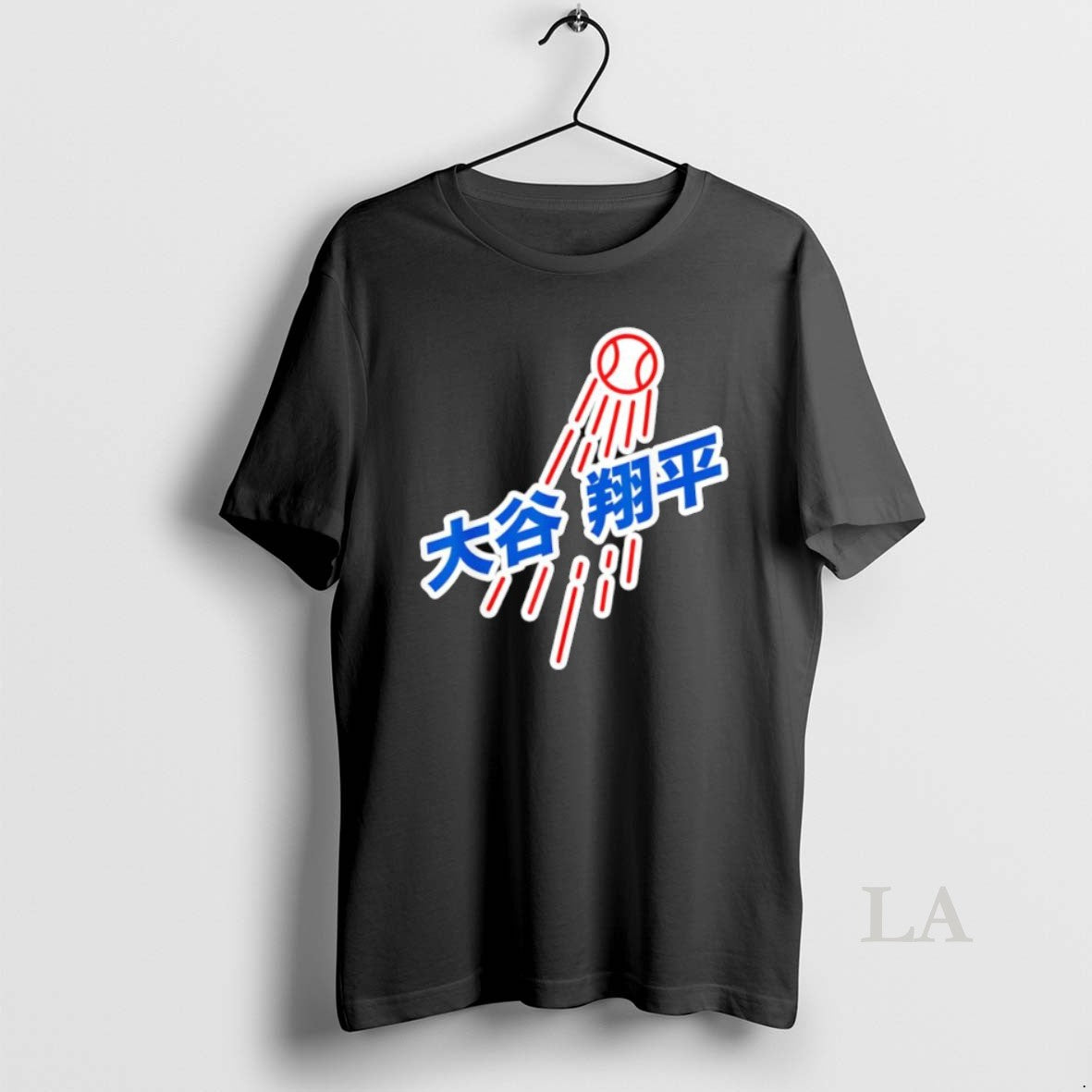 Original Los Angeles Baseball Number 17 Japanese Character