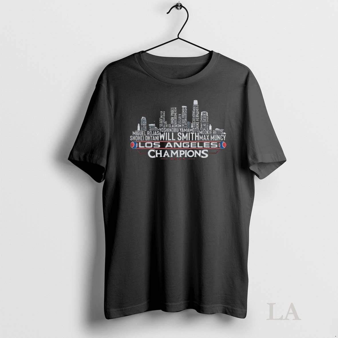 Original Los Angeles Baseball World Champions Team Series 2025 La City Skyline