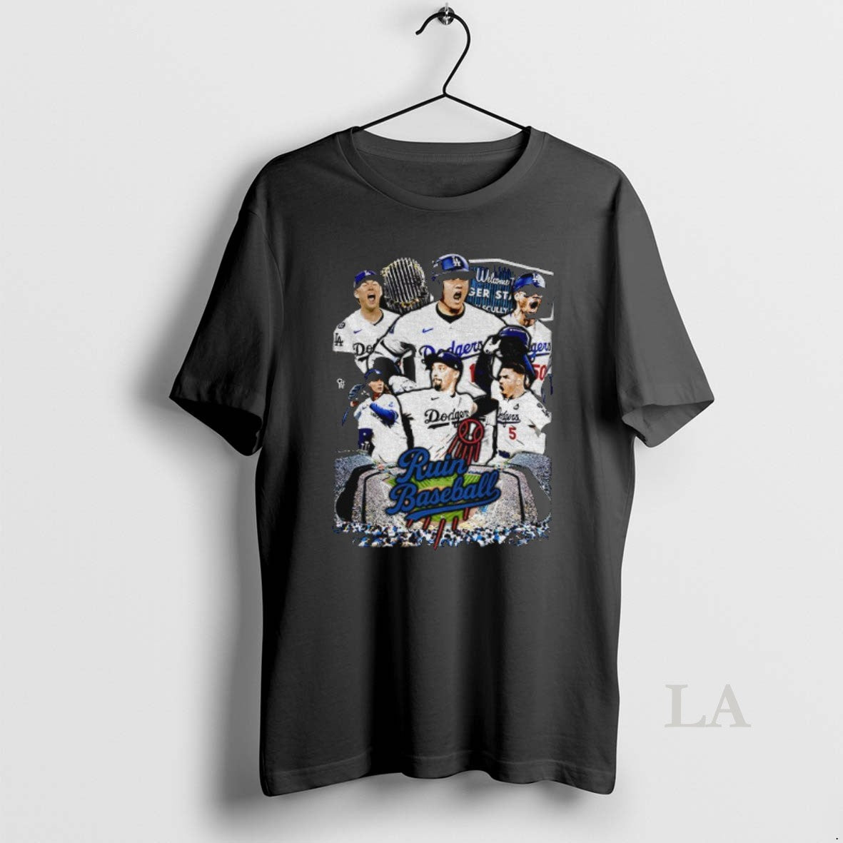 Original Los Angeles Dodgers 2025 Champions Ruin Baseball