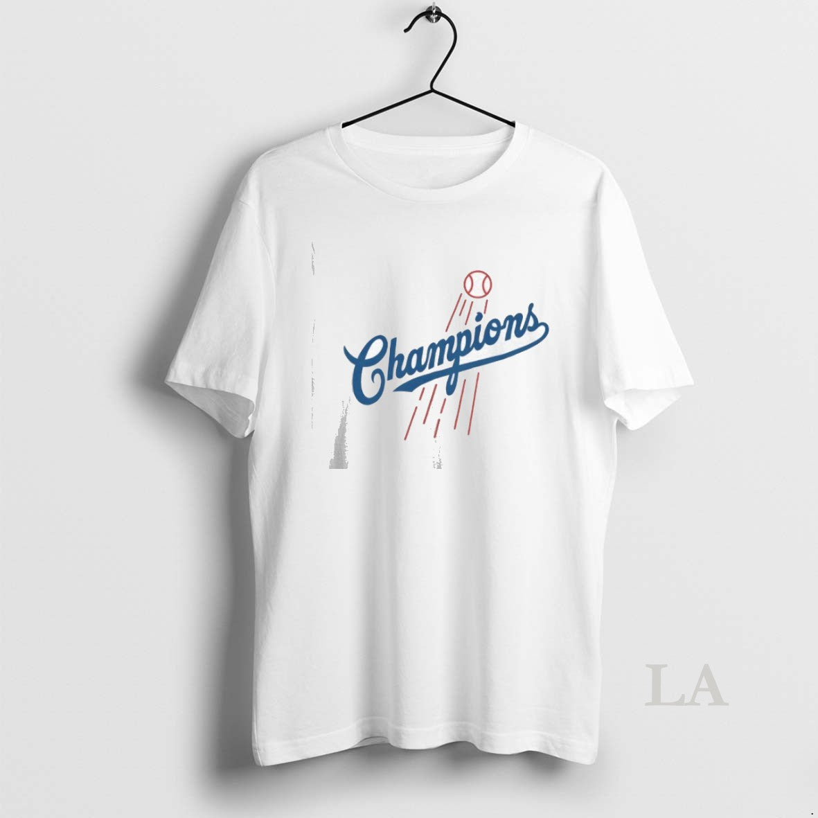 Original Los Angeles Dodgers 2025 World Champions Logo
