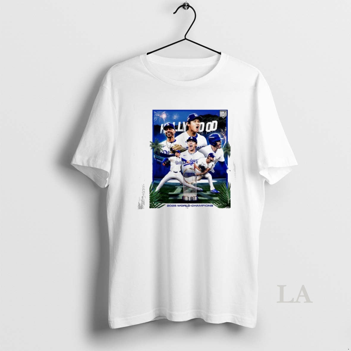 Original Los Angeles Dodgers 2025 World Series Champions Back To Back Graphic