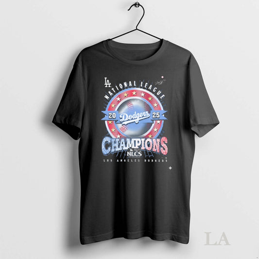 Original Los Angeles Dodgers 47 Mlb 2025 Nlcs National League Champions Tee Sweater