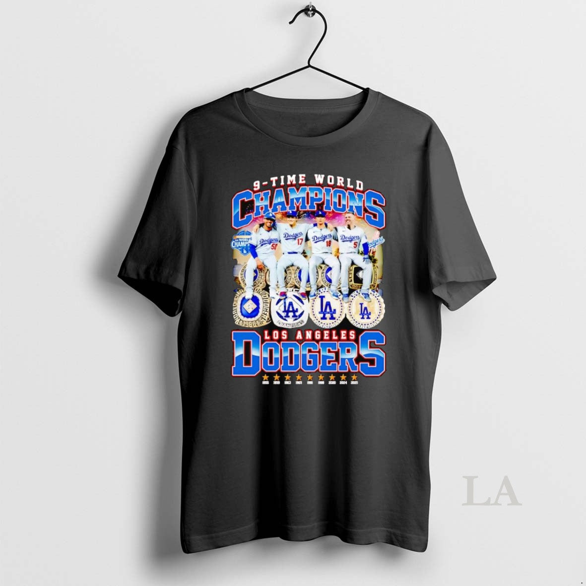 Original Los Angeles Dodgers 9 Time World Series Champions Players