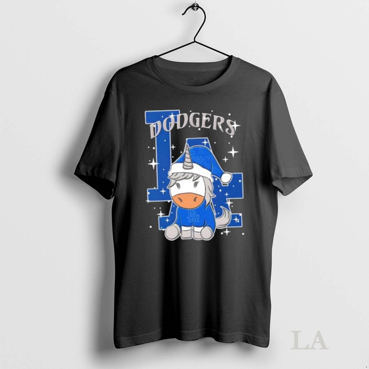 Original Los Angeles Dodgers Baseball X Unicorn Merry Christmas