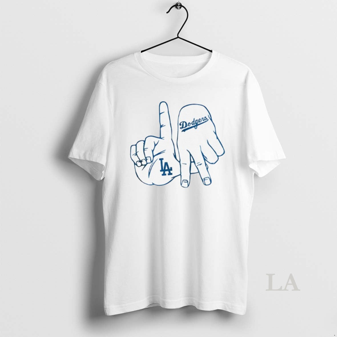 Original Los Angeles Dodgers Hand Sign