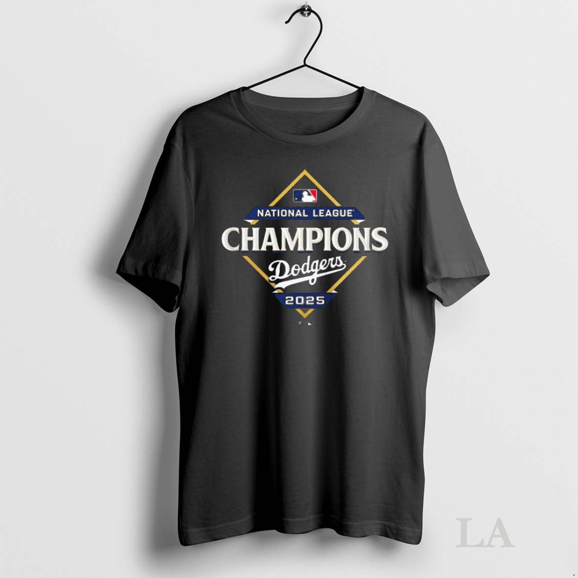 Original Los Angeles Dodgers Mlb 2025 Nlcs National League Champions Locker Room Tee Sweater