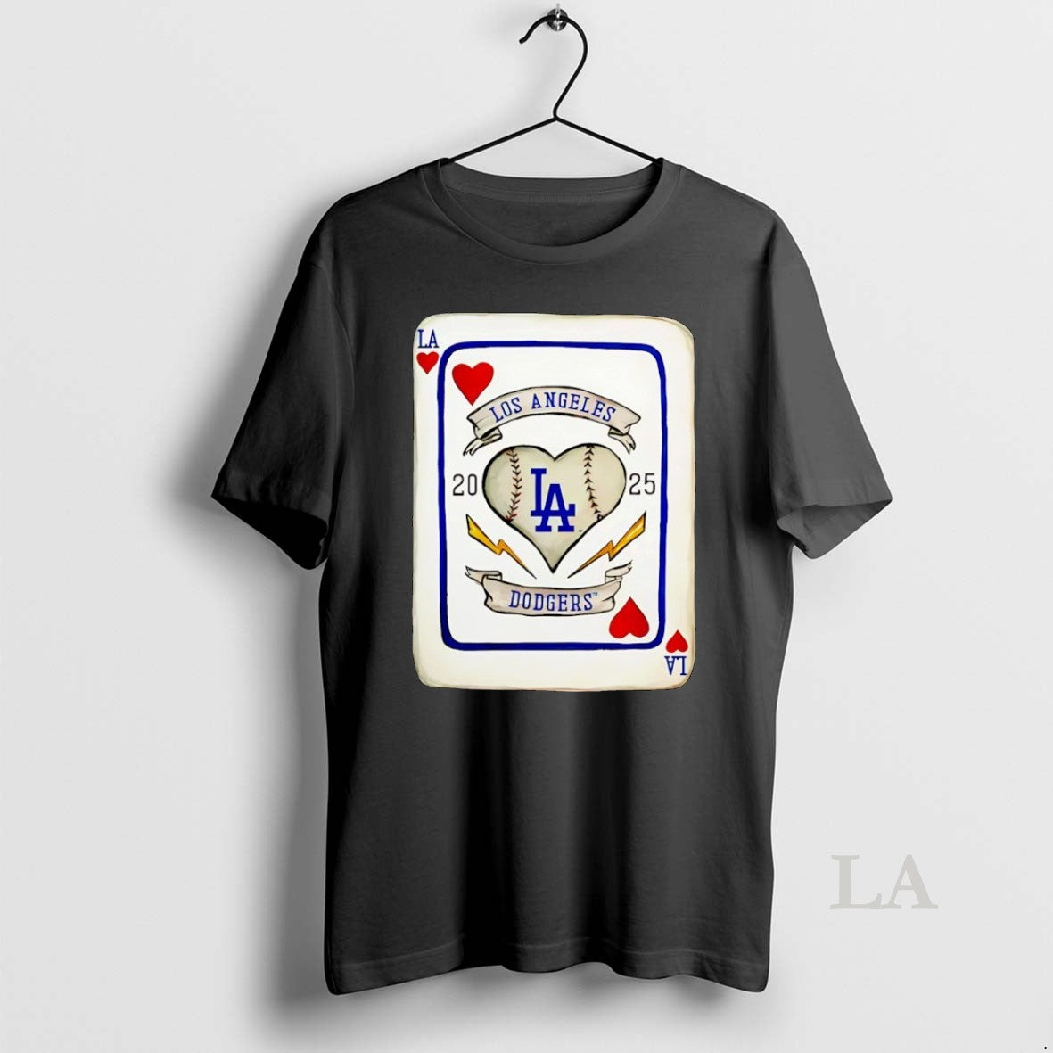 Original Los Angeles Dodgers Mlb 2025 World Series Champions Playing Card