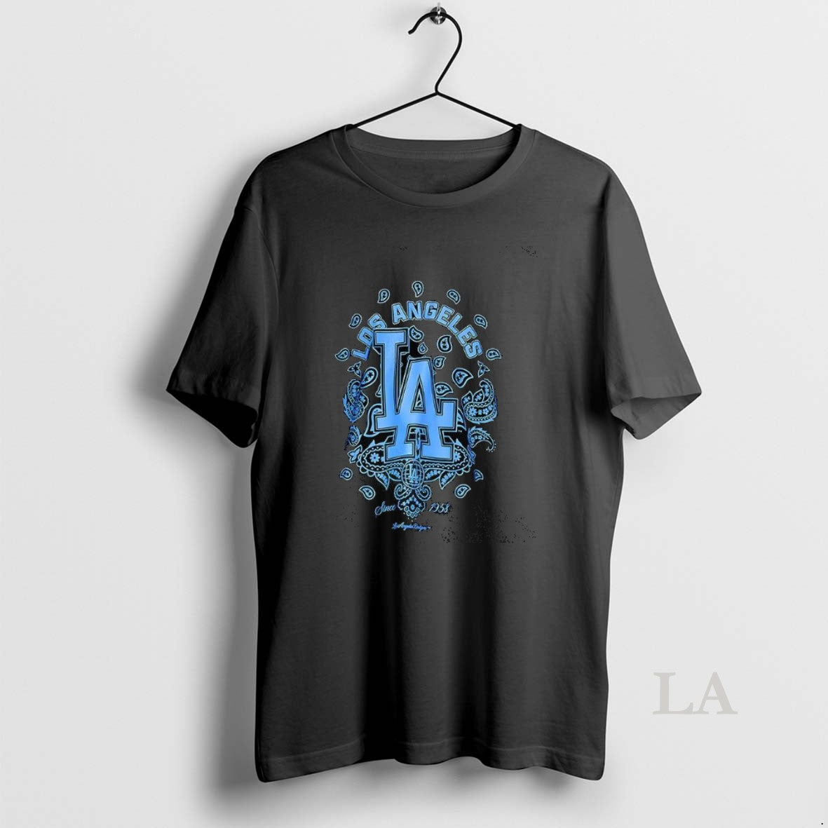 Original Los Angeles Dodgers Mlb 2025 Since 1958 Paisley Pattern