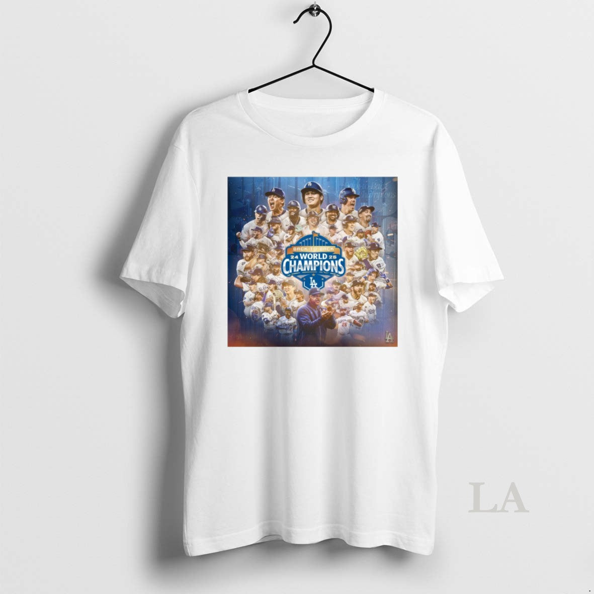 Original Los Angeles Dodgers Mlb Back To Back World Series Champions 2025