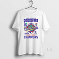 Original Los Angeles Dodgers Shns World Series Mlb Back 2 Back Champions Logo