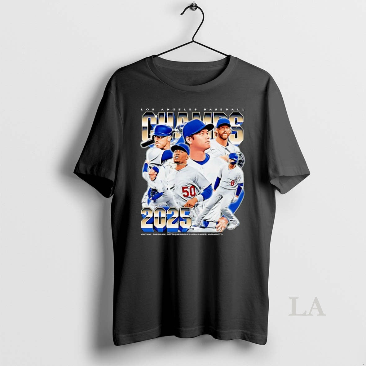 Original Los Angeles Dodgers Team Baseball Champions 2025 Graphic