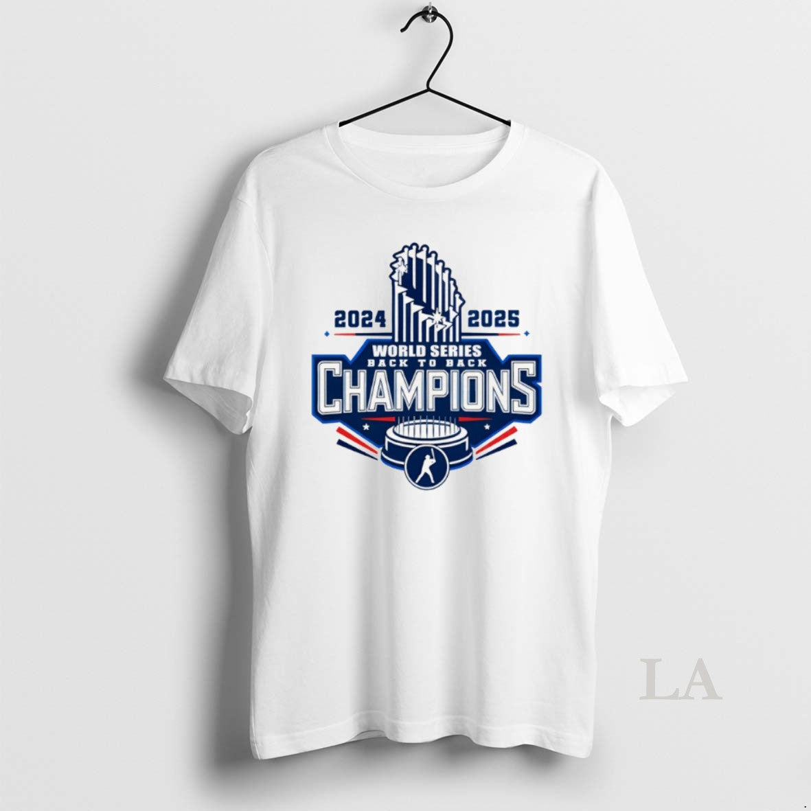 Original Los Angeles Dodgers Trophy World Series Back To Back 2024 2025 Champions Mlb