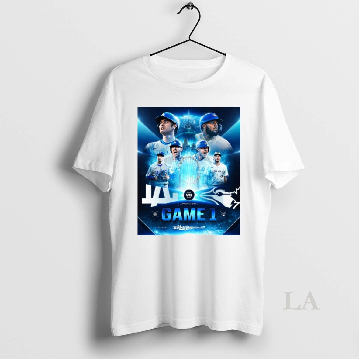 Original Los Angeles Dodgers Vs Toronto Blue Jays 2025 Mlb World Series Game 1 Capital