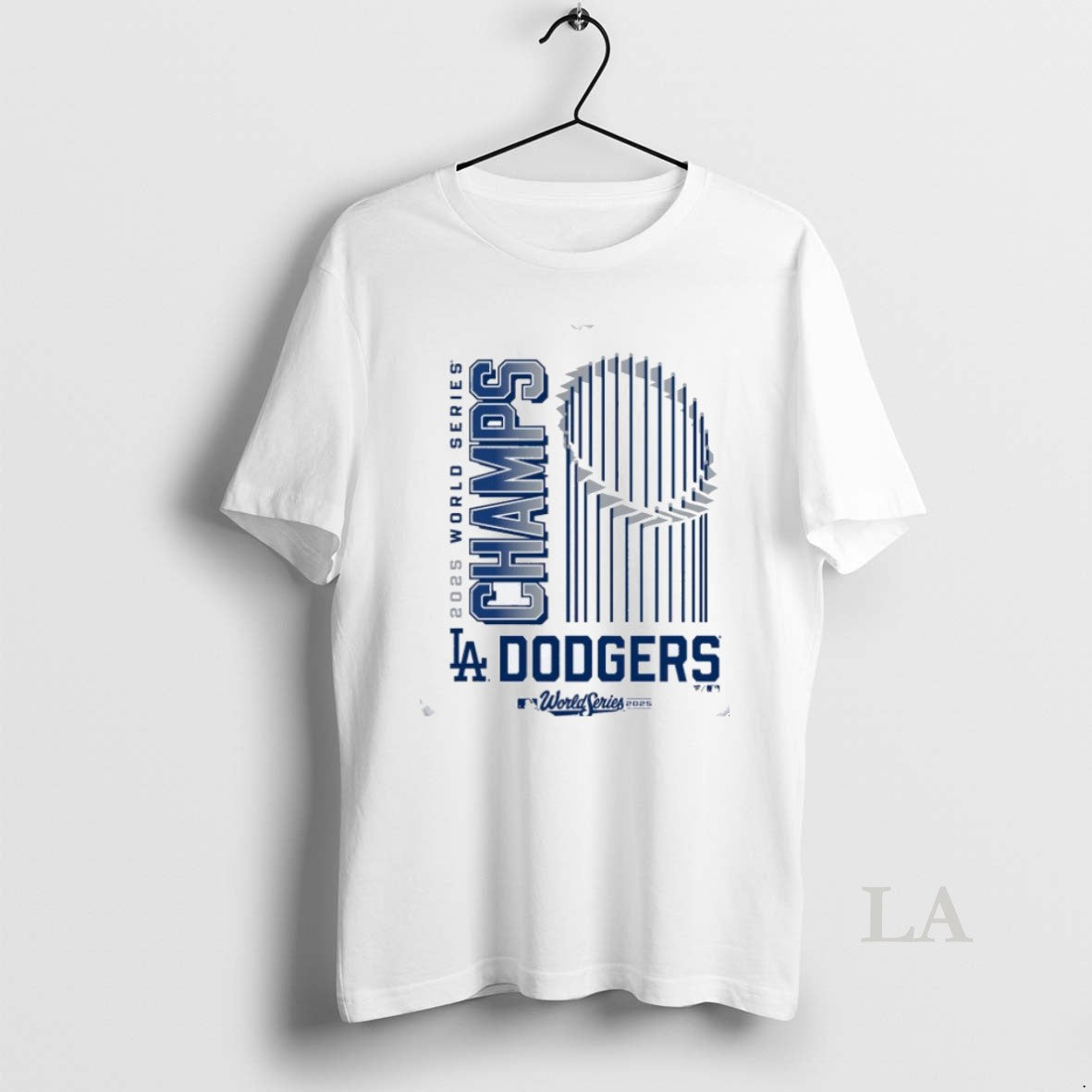 Original Los Angeles Dodgers White 2025 World Series Champions Wild Pitch