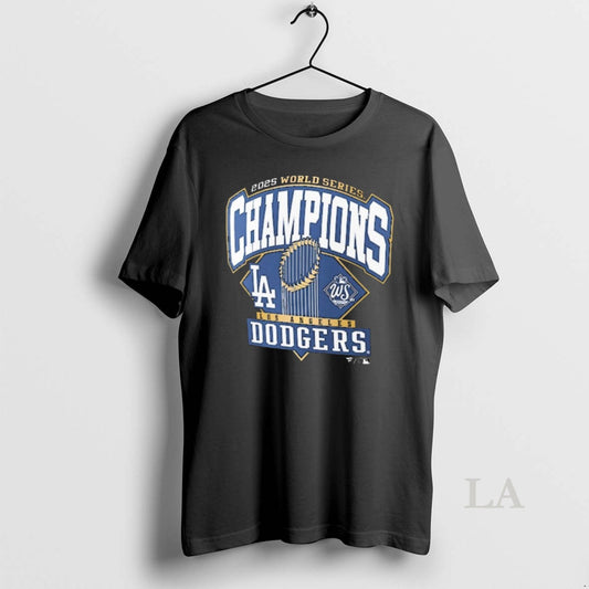 Original Los Angeles Dodgers Win Toronto Blue Jays 2025 World Series Champions Logo