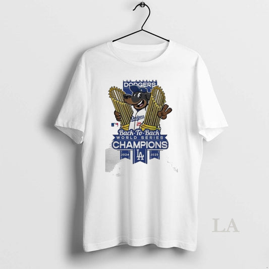 Original Los Angeles Dodgers Winner World Series Champions 2025 Back To Back Mascot Trophy Cup